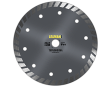 Алмазный диск ATAMAN 230 22,2 Турбоволна 59874-000