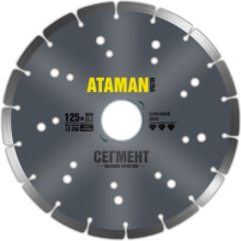 Алмазный диск ATAMAN 125 22,2 Сегмент 59871-000